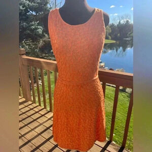 M S S P gorgeous orange dress NWOT